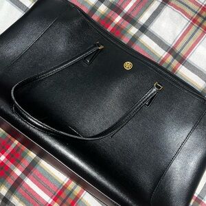 Tory Burch Saffiano Leather Tote Bag